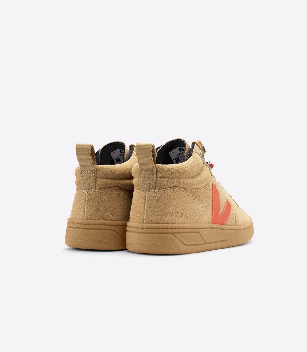 Veja Sneakers Barbati - Roraima Suede - Maro/Portocalii - 6435107-CY